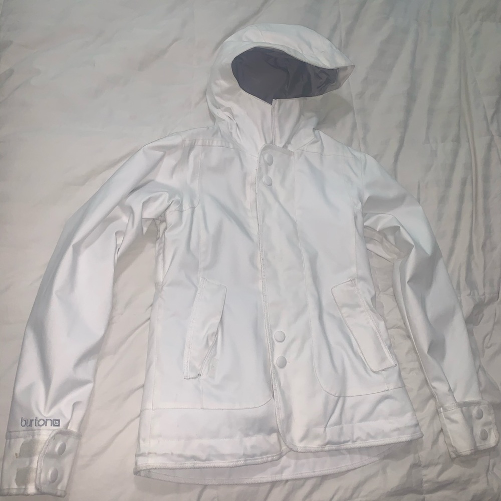 Burton White Snow Jacket